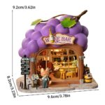 Fruit Town Series DIY Miniature Dollhouse_Wine_Bar_4