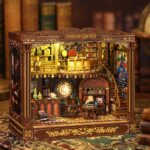 Ancient And Elegant Books Book Nook Miniature Dollhouse_2