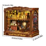 Ancient And Elegant Books Book Nook Miniature Dollhouse_5