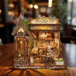 Floral Mark Cafe DIY Miniature Dollhouse_2