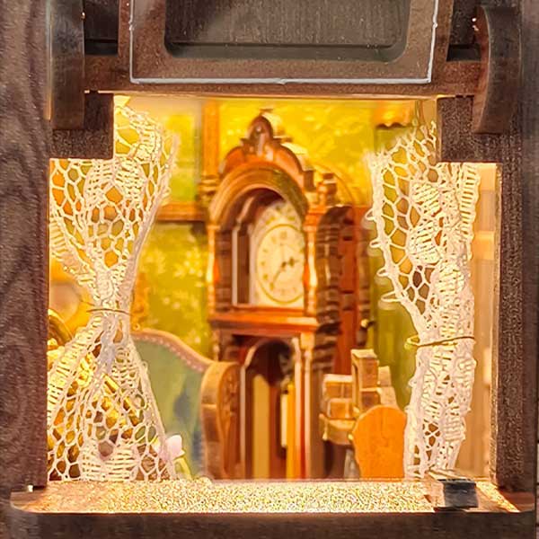 Floral Mark Café DIY Miniature Dollhouse_Description_3