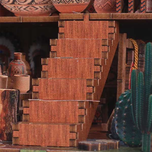 Plume Mountain Retreat DIY Miniature Dollhouse_Description_3
