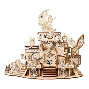 Halloween Haunted House 3D Wooden Puzzle_1
