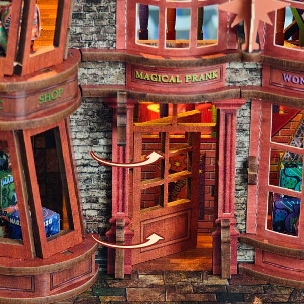 Magic Wonder House DIY Miniature Dollhouse_Description_2