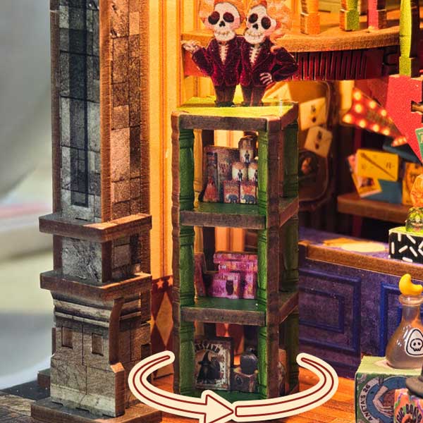Magic Wonder House DIY Miniature Dollhouse_Description_4