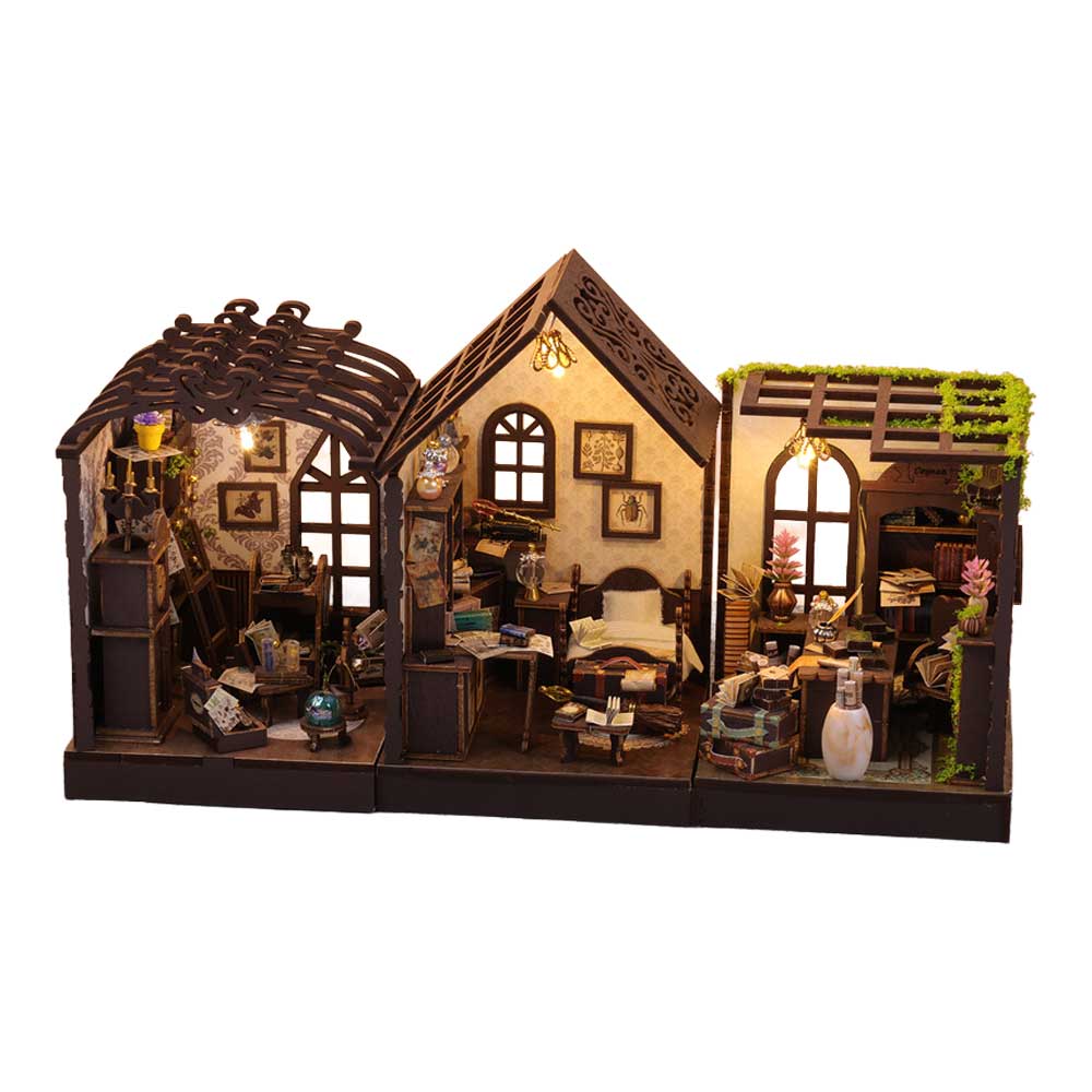 Magical Mini Building Series DIY Miniature Dollhouse_1 Magical Mini Building Series DIY Miniature Dollhouse_1