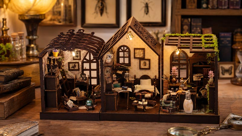 Magical Mini Building Series DIY Miniature Dollhouse_Description_1
