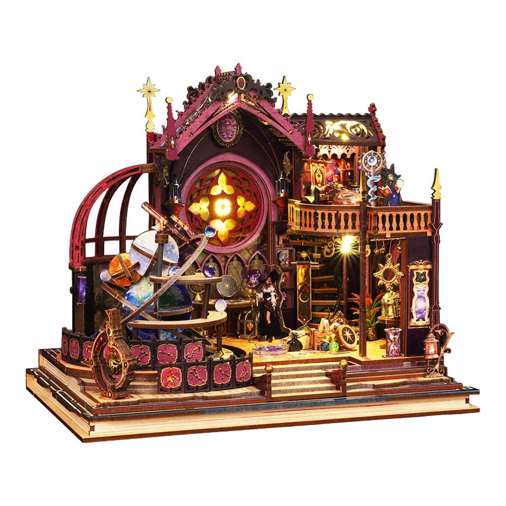 Star Gazers Sanctum 3D Wooden Puzzle_1 Star Gazers Sanctum 3D Wooden Puzzle_1