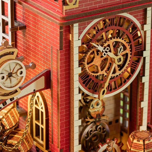 Time Post Office 3D Wooden Puzzle_Description_3