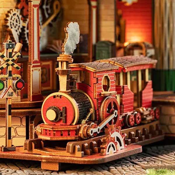 Time Post Office 3D Wooden Puzzle_Description_4