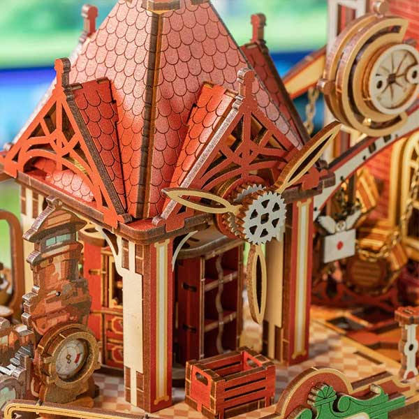 Time Post Office 3D Wooden Puzzle_Description_5