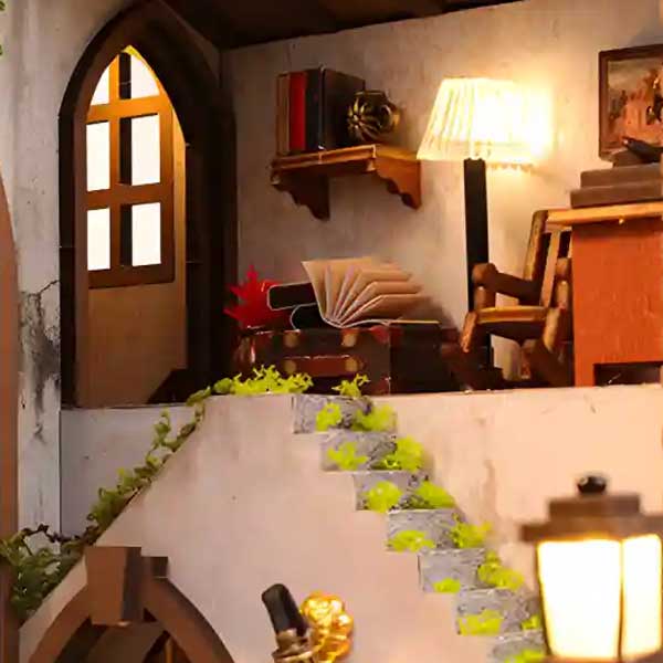 Garden Pavilion DIY Miniature Dollhouse_Description_2