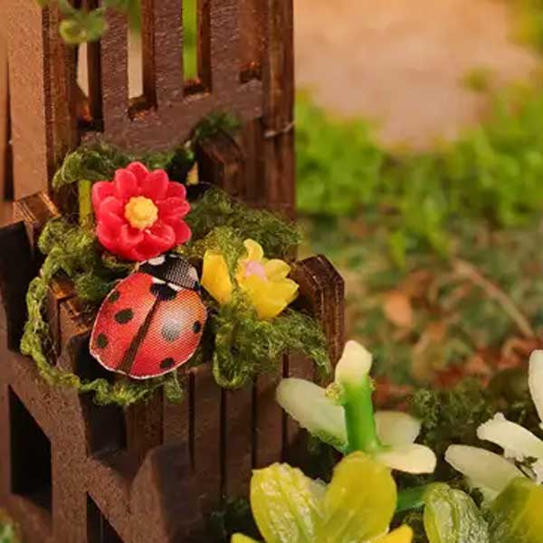 Garden Pavilion DIY Miniature Dollhouse_Description_5