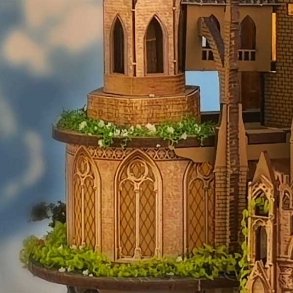 Glen Sky Castle 3D Wooden Puzzle_Description_2