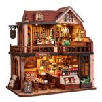 Norren Book Cafe DIY Miniature Dollhouse_1