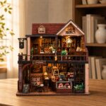 Norren Book Cafe DIY Miniature Dollhouse_3