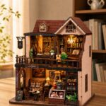 Norren Book Cafe DIY Miniature Dollhouse_4