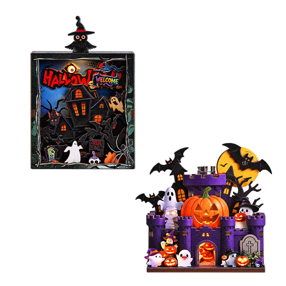 Halloween Fridge Magnet DIY Miniature Dollhouse_1