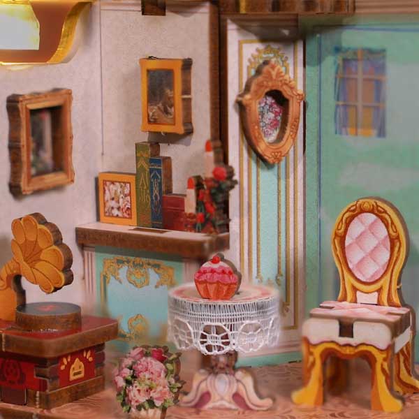 Isa Mansion DIY Miniature Dollhouse_Description_5