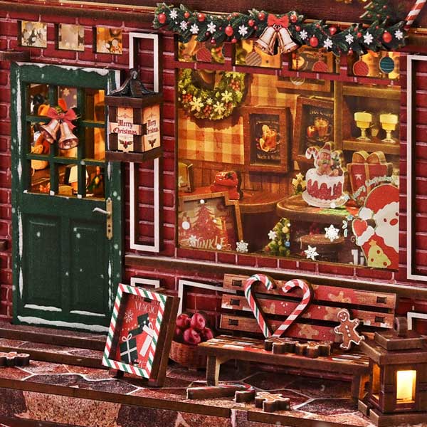 Warm Winter Hut DIY Miniature Dollhouse_Description_4
