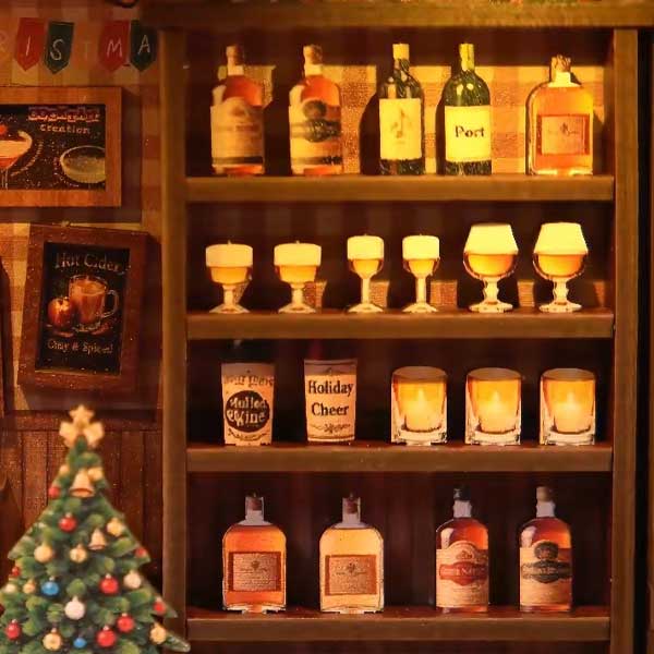 Warm Winter Hut DIY Miniature Dollhouse_Description_8