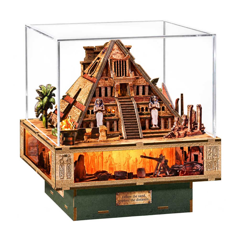 Desert Secret Journey Book Nook Miniature Dollhouse_1 Desert Secret Journey Book Nook Miniature Dollhouse_1