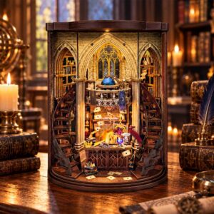 Magic Collection Chamber Book Nook Miniature Dollhouse_2