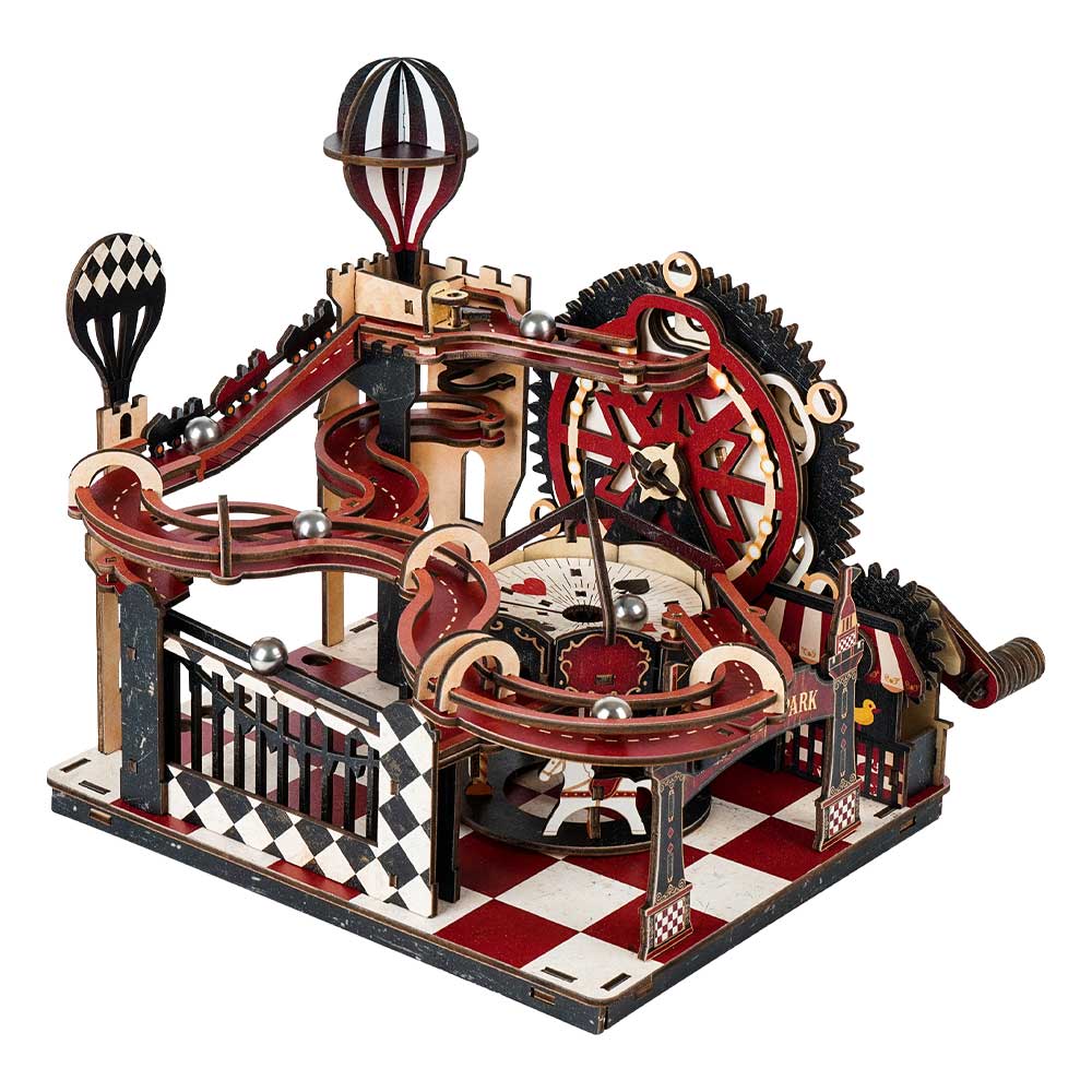 Rhapsody Playground Marble Run 3D Wooden Puzzle_1 Rhapsody Playground Marble Run 3D Wooden Puzzle_1