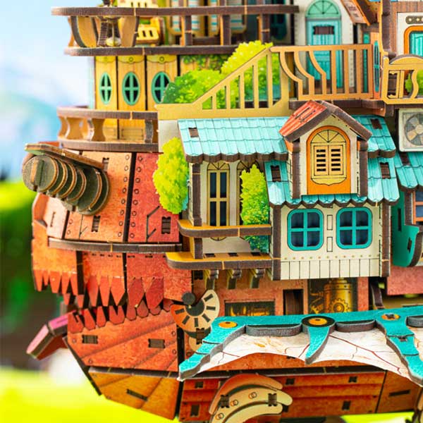 Traveling Castle 3D Wooden Puzzle_Description_3
